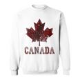 Canada Flag Canada Canada Flag Canada Map Gray Sweatshirt