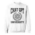 Chat GPT University Ai Tendenze Felpa