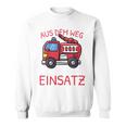 Children's Aus Dem Weg Bin Im Einatz Fire Engine Boys' Sweatshirt