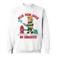 Children's Aus Dem Weg Grosser Bruder Im Einatz Fire Brigade German L Sweatshirt