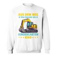 Children's Aus Dem Weg Hier Kommt Ein Kindergartenkind Digger Sweatshirt