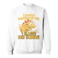 Children's Tschüss Kindergarten 1 Klasse Dino Dinosaur Sweatshirt