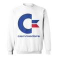 Commodore – C64 – Lettera Maiuscola BluRosso & Commodore Felpa