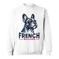 Con Bulldog Francese Simpatica E Stravagante Maglietta Per Fan Di Frenchie Felpa