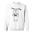 Courage The Cowardly Dog Scared Felpa