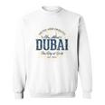 Emirati Arabi Uniti Stile Retròintage Dubai Felpa