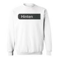 Für Die Person Hinter Mir Bist Du Unglaublich Wunderschönes Herz Liebe Sweatshirt