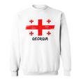 Georgian Flag Georgia Team Fan Jersey Sweatshirt