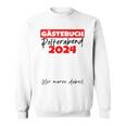 Guest Book For Signing 2024 Sweatshirt