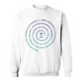 Happy Pi Day Mathe Nerds Wissenschaft Mit Zahl Pi Sweatshirt