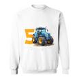 Kinder Endlich 5 Jetzt Fahre Ich Trekker Boys' Birthday Tractor Sweatshirt