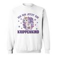 Kinder Ich Bin Jetzt Ein Krippenkind Kinderflppe Dolphin Sweatshirt