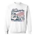 Mount Rushmore South Dakota Souvenir Usa Flag Mt Rushmore Sweatshirt