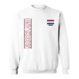 Netherlands Flag Fan Item Nederland Flag Blue Sweatshirt