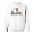 Oberstdorf Meran Fernwanderweg E5 Alpenüberquerung Sweatshirt