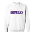 Osnabrück Football Fan Purple Purple Sweatshirt