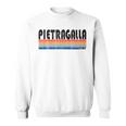 Pietragalla Italia Retro Anni '70 '80 Style Felpa
