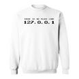 There Is No Place Like 127001 Home Programmatore Felpa