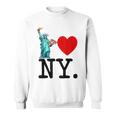I Really Heart Love New York Ny Pizza Love Ny New York Pizza Sweatshirt