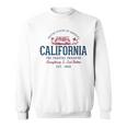 Retro Stileintage California Stati Uniti Felpa
