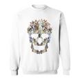 Scary Skull Bunny Rabbit Horror Halloween Sweatshirt