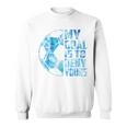 SoccerMy Goal Is To Deny Yours Kid Boy Youth Sweatshirt