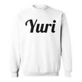 Top That Says The Name Yuri Niedliche Erwachsene Kinder Grafik Sweatshirt