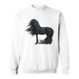 Vernice Per Cavalli Equestre Cavaliere Frisone Regalo Di Felpa