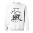 Vintage Sequoia National Park Retro Bear California Felpa