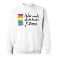 War Wohl Doch Keine Phase Mit Regenbogen Gay Flagge Lgbtq Sweatshirt