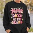 100 Tage 1 Klasse Alles Gute Zum 100 Schultag Für Kinder Lehrer Sweatshirt Geschenke für Ihn