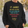 17Th Birthday Decoration For Someone Der Sich Nichts Wünscht Sweatshirt Geschenke für Ihn