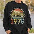 46 Anni Compleanno Uomo Donna Regalointage Marzo 1975 Felpa Regalos para él