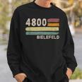 4800 Bielefeld Retro Postcodes Old Postcodeintage Sweatshirt Geschenke für Ihn