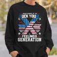 4Th Of July Proud Member Of The Fuck Your Feelings Gen X Usa Sweatshirt Gifts for Him