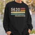 5630 Remscheid Retro Postcodes Old Postcodeintage Sweatshirt Geschenke für Ihn