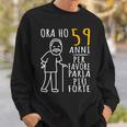 59 Anni Compleanno Ora Ho 59 Anni Divertente 59Esimo Felpa Regalos para él