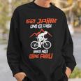 60 Jahre Und Ich Fahre Immer Noch Ohne Akku Bicycle Sweatshirt Geschenke für Ihn