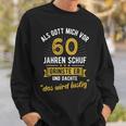 60Th Birthday Als Gott Michor 60 Jahre Schuf Sweatshirt Geschenke für Ihn