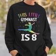 8° Compleanno Ginnastica 8 Anni Ginnasta Felpa Regalos para él
