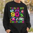 This Is My 90S Costume 90'S Style Nineties Retro Party Sweatshirt Gifts for Him