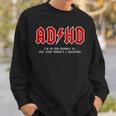 Adhd Highway To Hey Look Uno Scoiattolo Hard Rocker Adhd Felpa Regalos para él