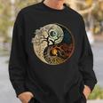 Albero Dellaita Buddista Spirituale Yin Yang Felpa Regalos para él