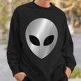 Alien Head Camicia Colorata Alien Rave Believe Felpa Regalos para él
