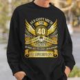 Als Gott 40 Jahre Ago Schuf Feuerwehrmann 40Th Birthday Sweatshirt Geschenke für Ihn