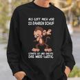 Als Gott Mich 20 Jahren Schuf Monkey Birthday Sweatshirt Geschenke für Ihn