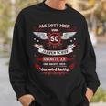 Als Gott Michor 50 Jahren Schuf Grinste Er Das Wird German L Sweatshirt Geschenke für Ihn