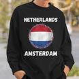 Amsterdam Paesi Bassiintage Sport Bandiera Olandese Souvenir Felpa Regalos para él