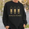 Analog Power Amp Tubes Hi-Fiintage Stereo Retro Sweatshirt Geschenke für Ihn