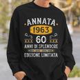 Annata 60 Annata 1963 Anni 60 Compleanno Uomo Ragazzo 1963 Felpa Regalos para él